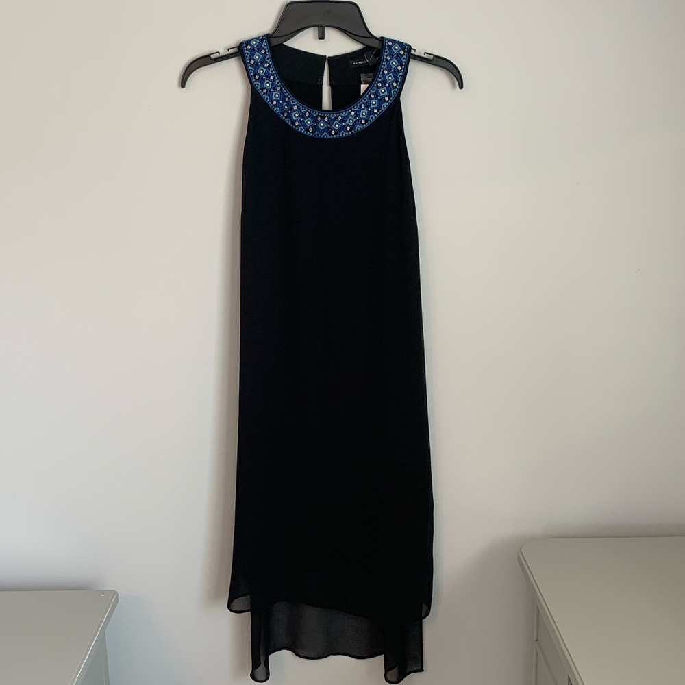 White House Black Market Black Shift Dress
